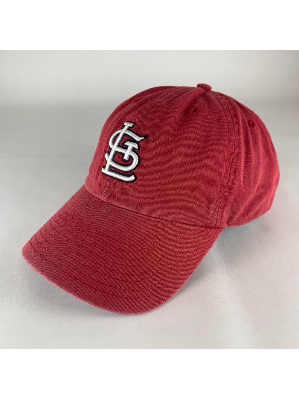 St Louis Cardinals MLB Vintage Red Twins Enterprise Strapback Adjustable Hat